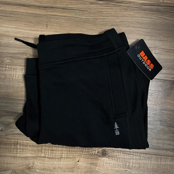 Bass Outdoor Women's Jogger Pants Black Size Medium  NEW athletic pant - Picture 1 of 5